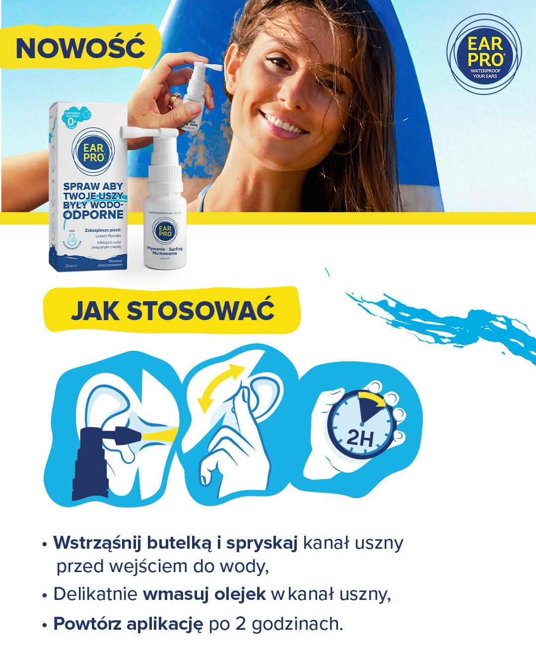 Ear Pro - stosowanie