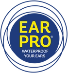 Ear Pro - ochrona uszu przed infekcjami podczas pływania. Logo 